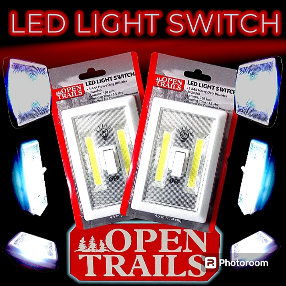 Open Trails LED Light Switch - New With Tags (NWT)